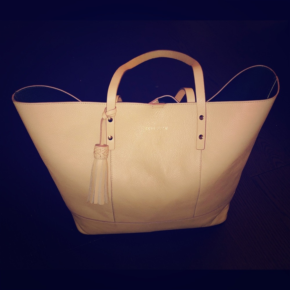 Cole Haan large leather tote